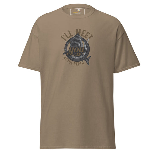 Art T-shirt Design Tee • Man / Woman • [s-xl] - Brown Savana / s