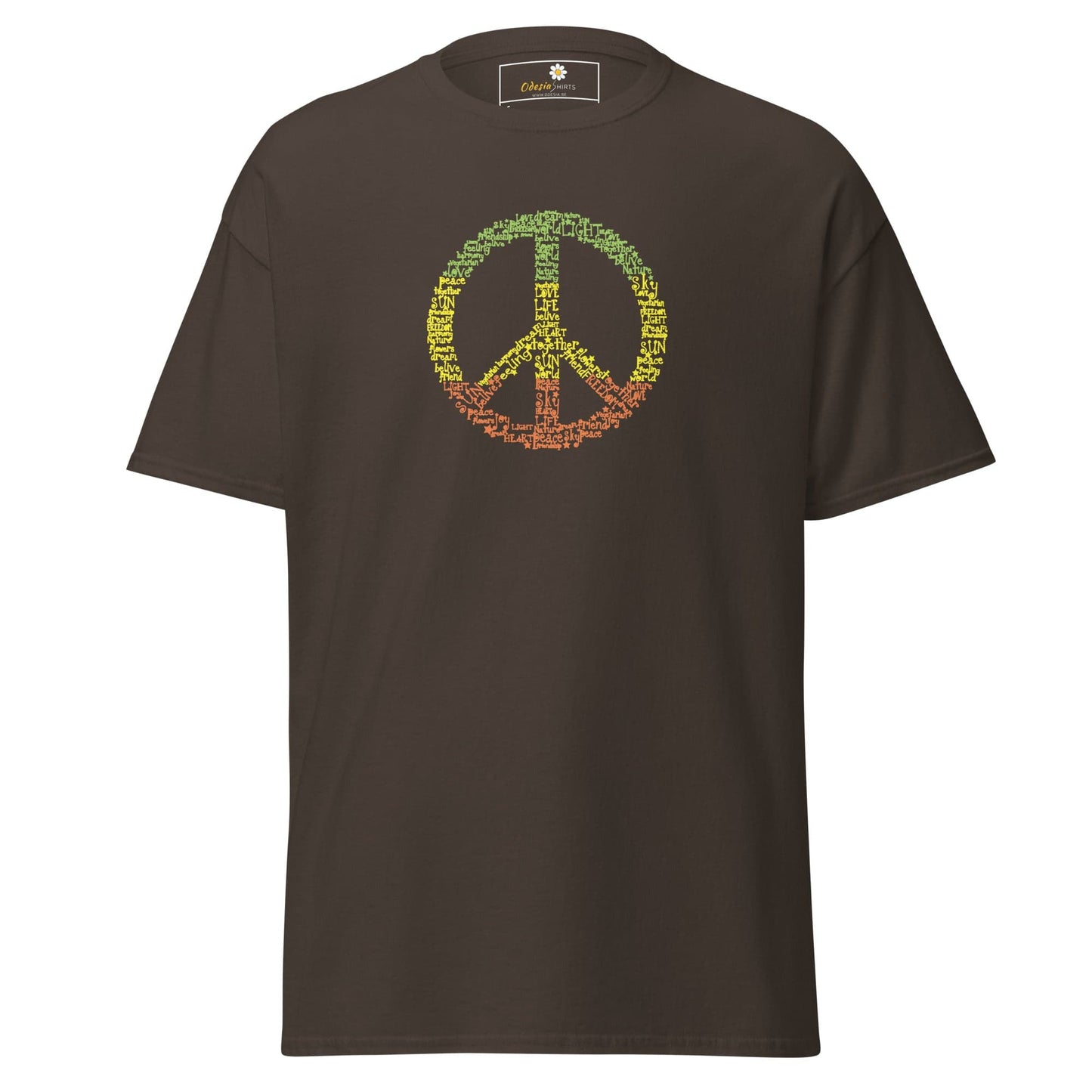 Art T-shirt Design Tee • Man / Woman • [s-xl] - Dark Chocolate / s