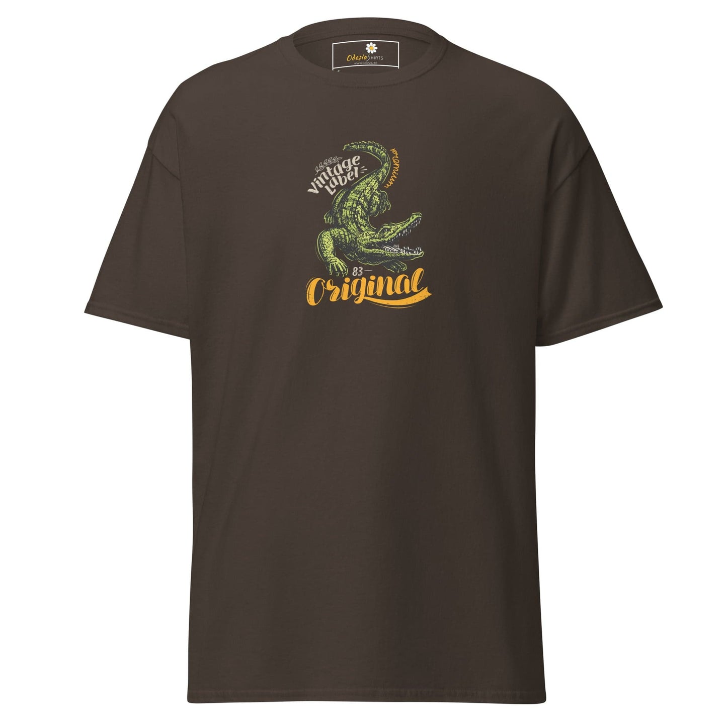 Art T-shirt Design Tee • Man / Woman • [s-xl] - Dark Chocolate / s