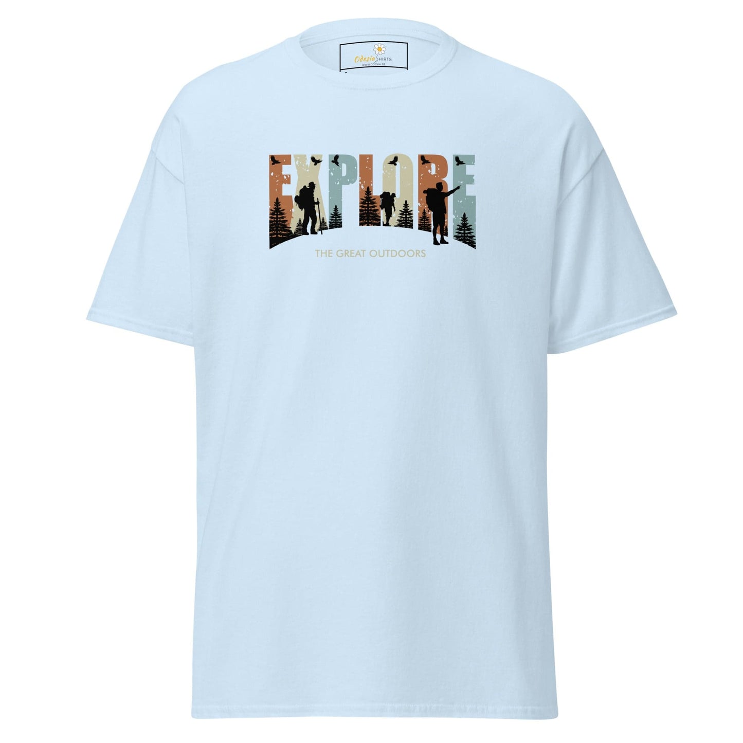 Art T-shirt Design Tee • Man / Woman • [s-xl] - Light Blue / s