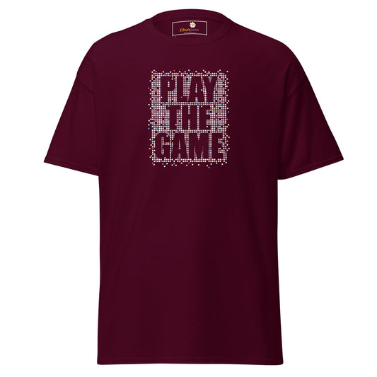 Art T-shirt Design Tee • Man / Woman • [s-xl] - Maroon / s
