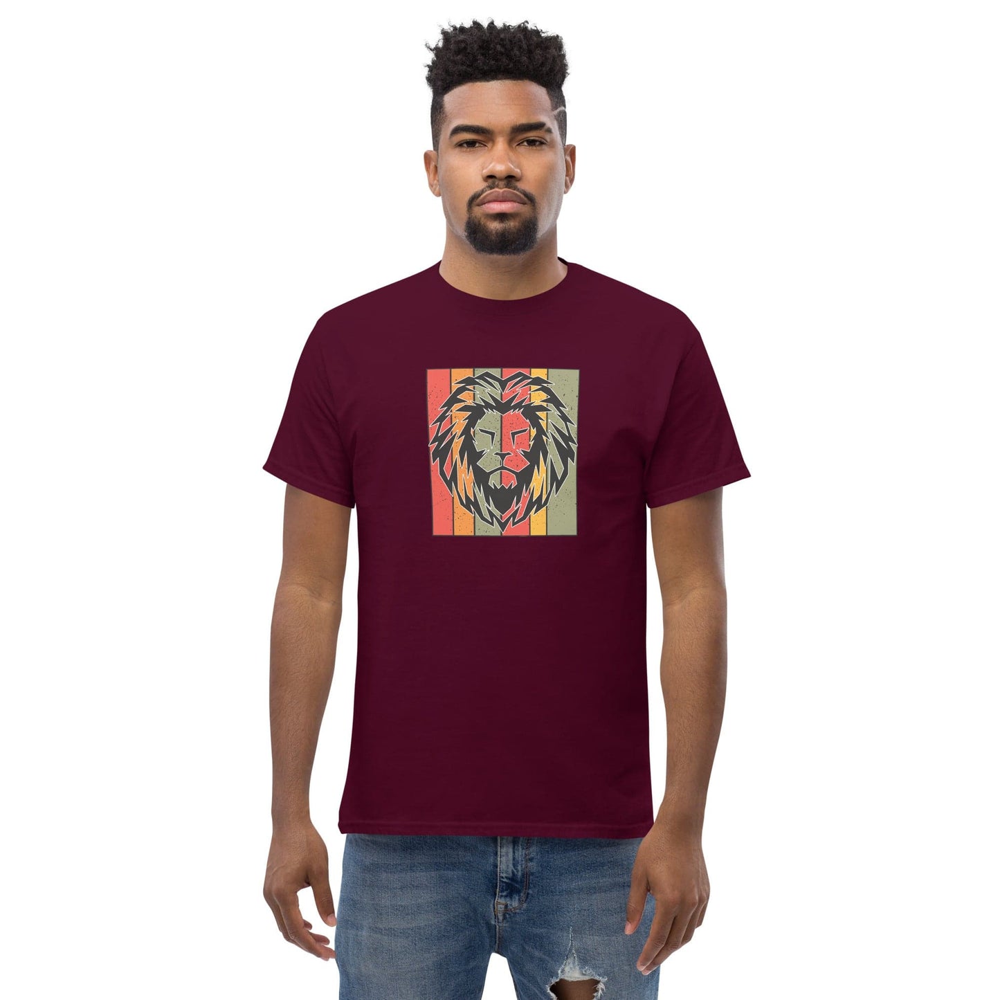 Art T-shirt Design Tee • Man / Woman • [s-xl] - Maroon / s