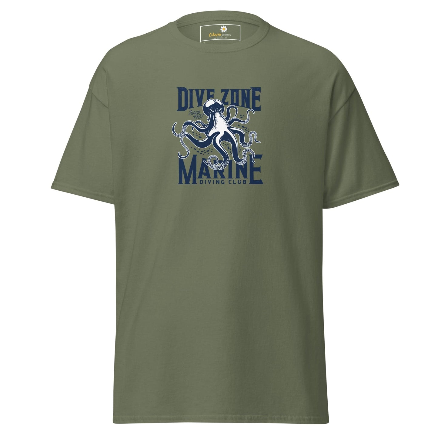 Art T-shirt Design Tee • Man / Woman • [s-xl] - Military Green / s