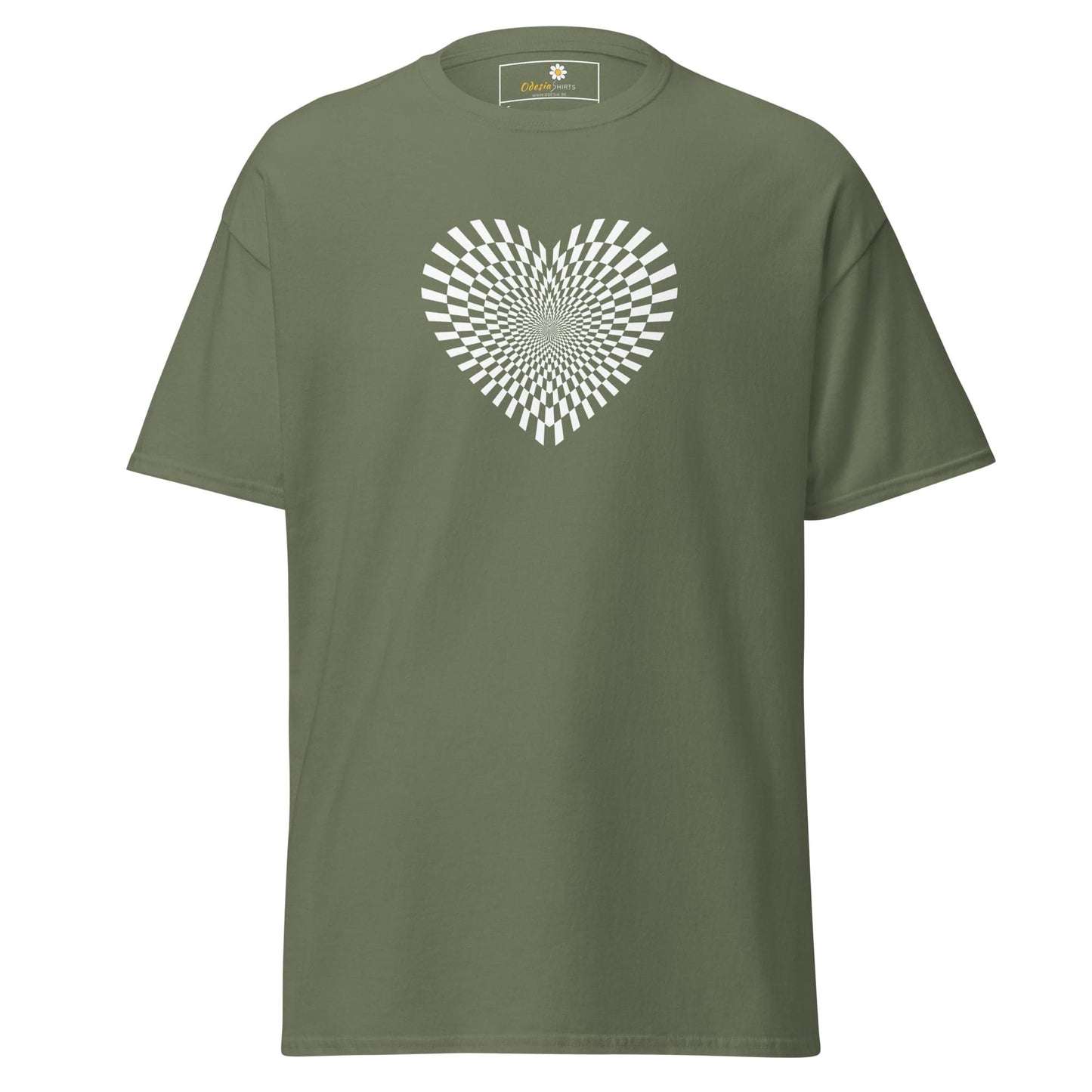 Art T-shirt Design Tee • Man / Woman • [s-xl] - Military Green / s