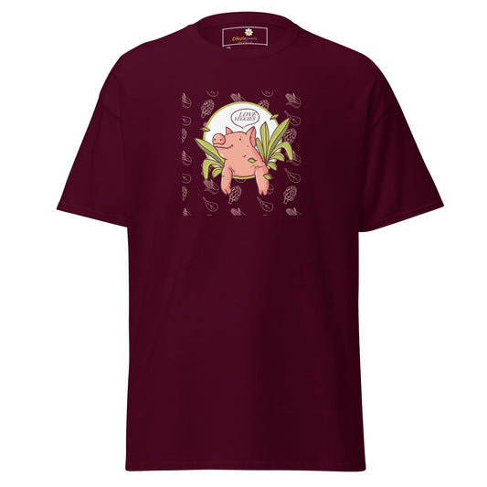 Art T-shirt Design Tee • Men / Women • [2xl-5xl] - Maroon / 2xl