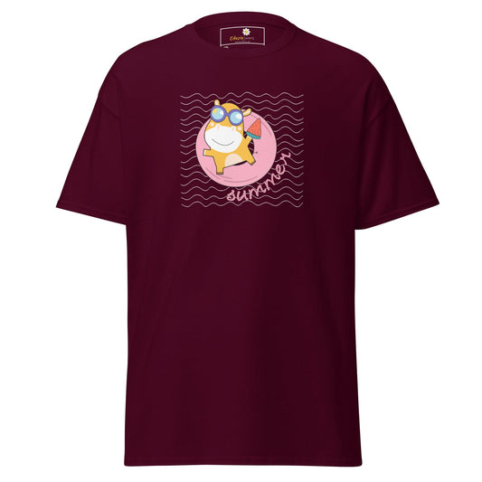 Art T-shirt Design Tee • Men / Women • [2xl-5xl] - Maroon / 2xl