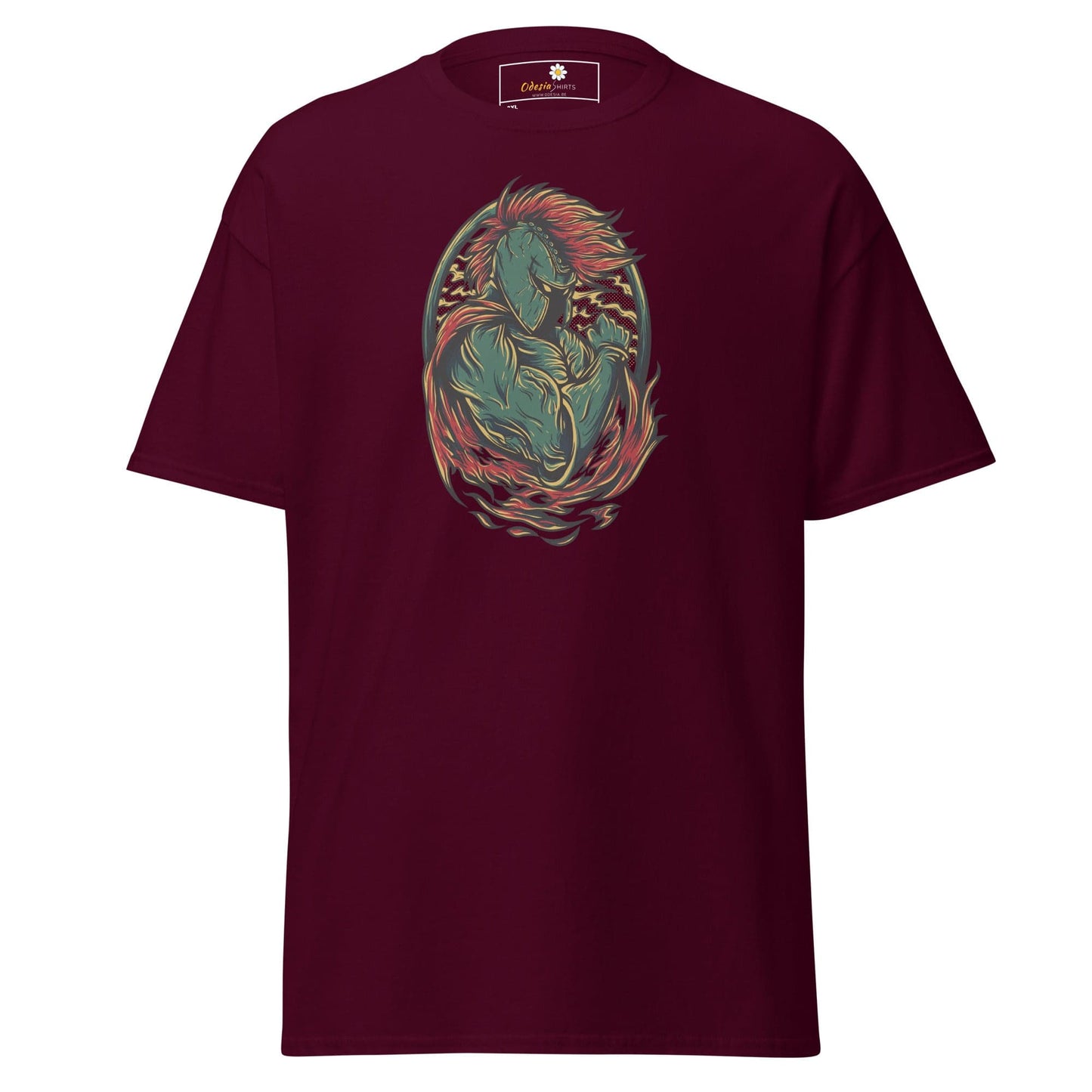 Art T-shirt Design Tee • Men / Women • [2xl-5xl] - Maroon / 2xl