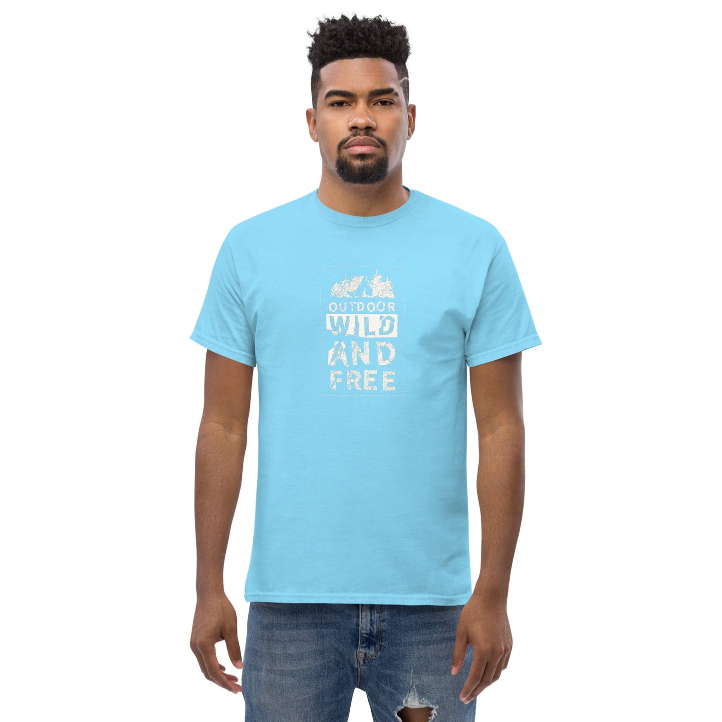 Art T-shirt Design Tee • Men / Women • [2xl-5xl] - Sky / 2xl