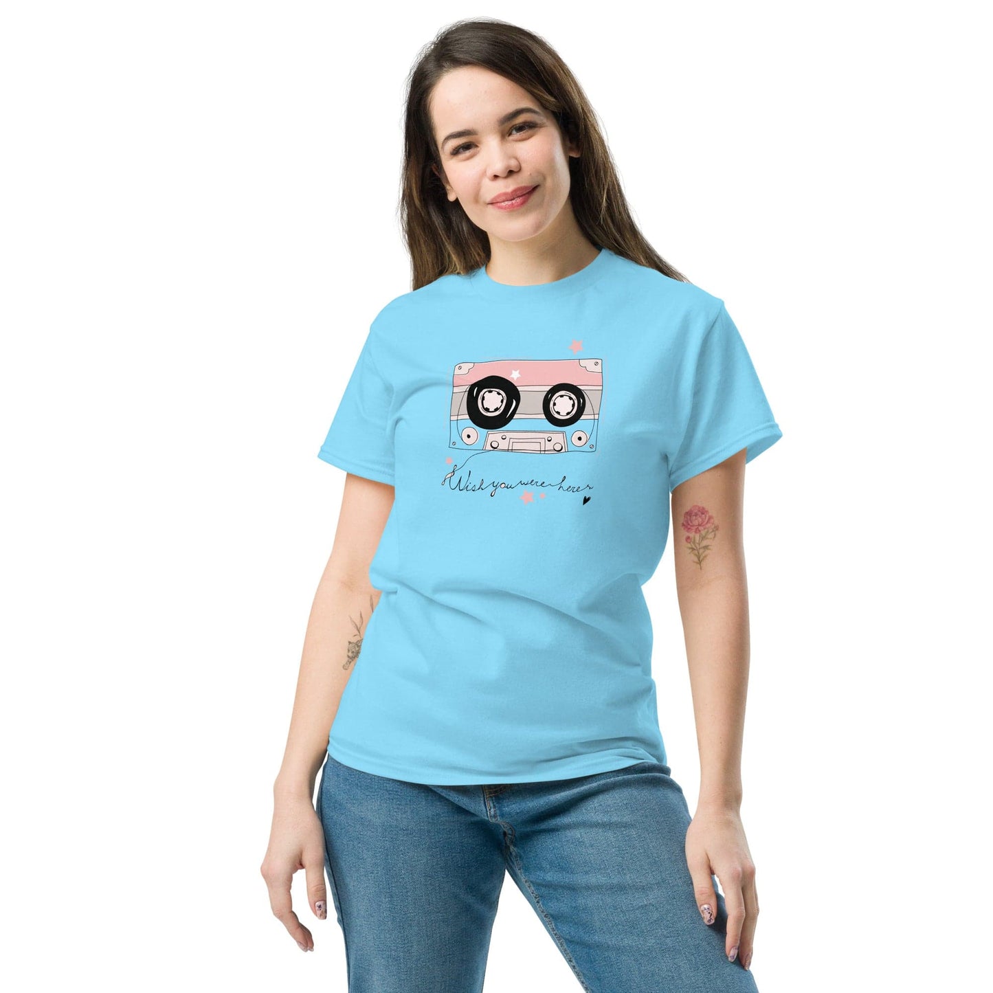 Art T-shirt Design Tee • Men / Women • [2xl-5xl] - Sky / 2xl