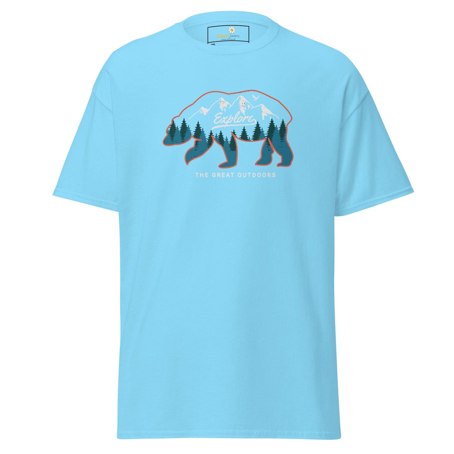 Art T-shirt Design Tee • Men / Women • [2xl-5xl] - Sky / 2xl