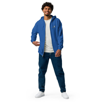 ODESIA’S Unisex heavy blend zip hoodie - Royal / S