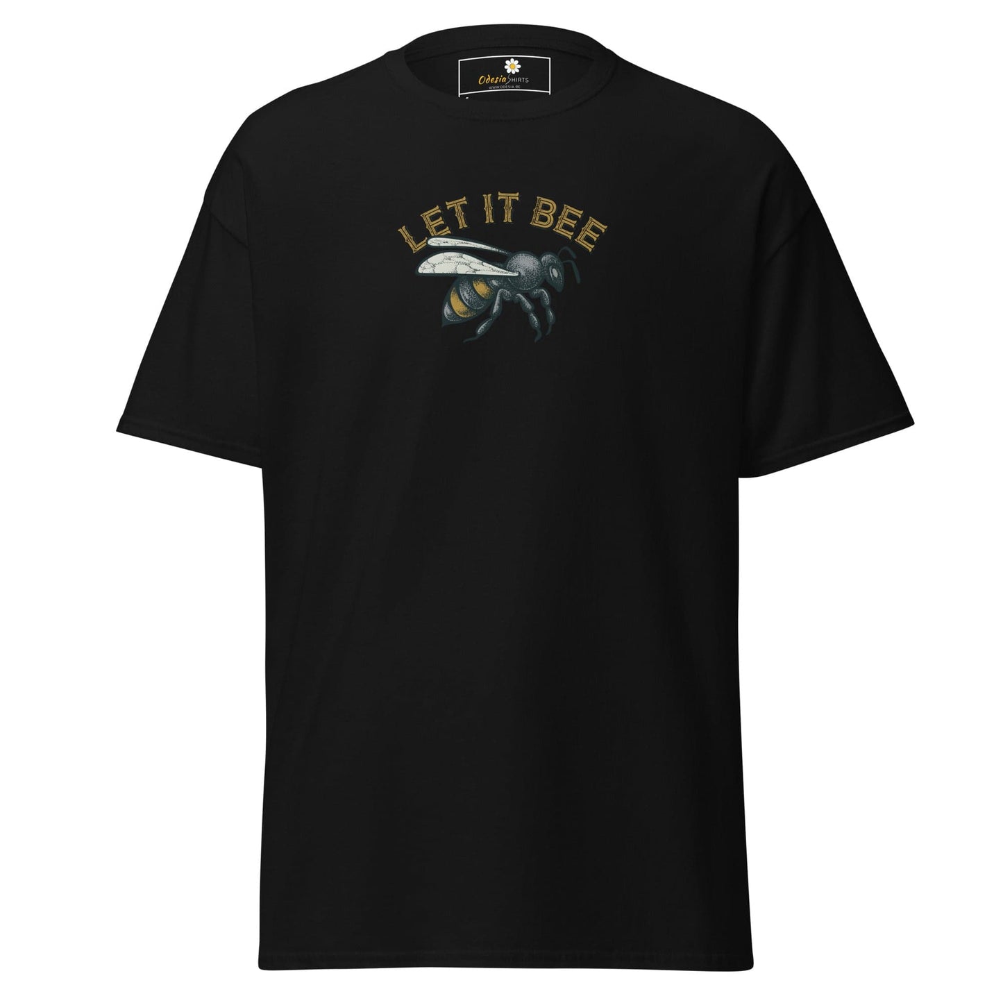Unisex classic tee - ANIMALS MISC FUN BEE - REGULAR - Black / S