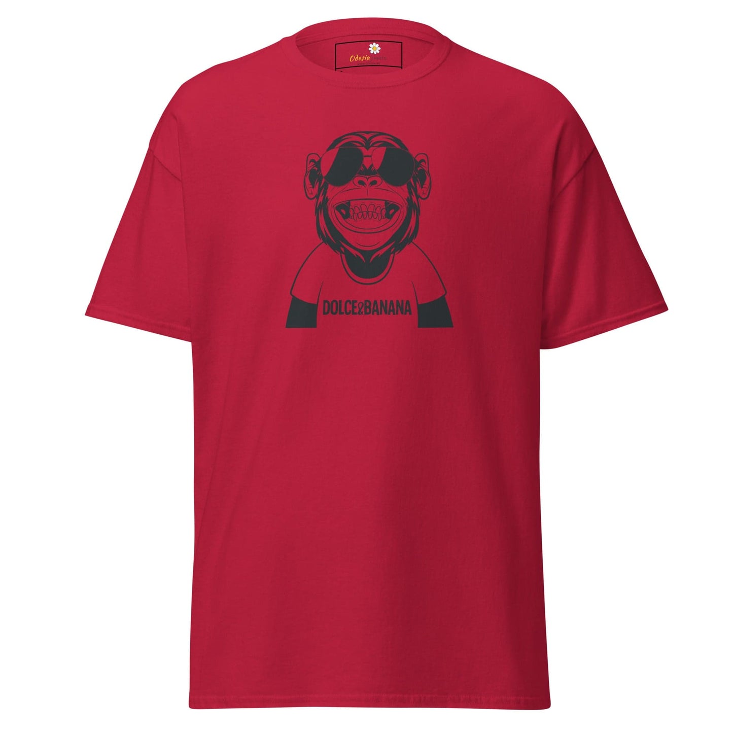 Unisex classic t-shirt - FUN DOLCE BANANA - REGULAR - Cardinal / S