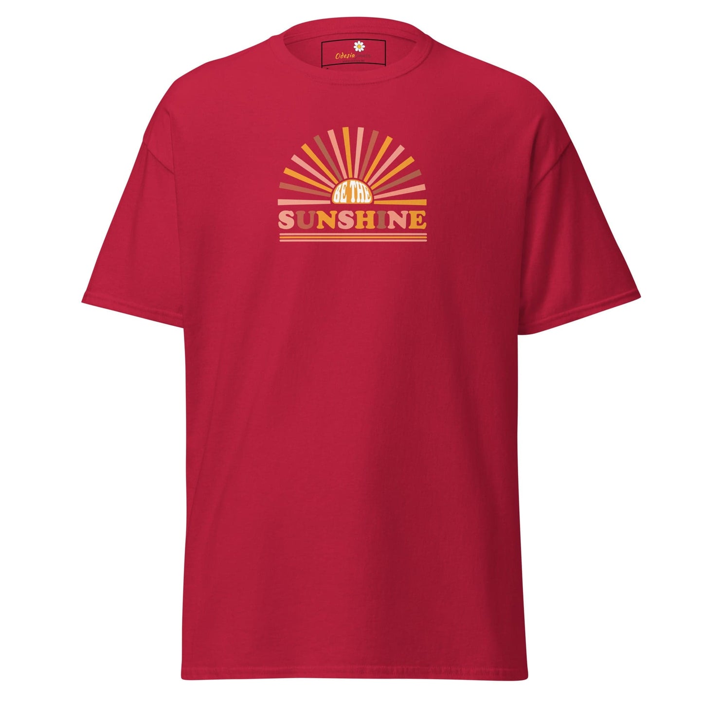 Unisex classic tee - SUMMER SUNSHINE - REGULAR - Cardinal / S