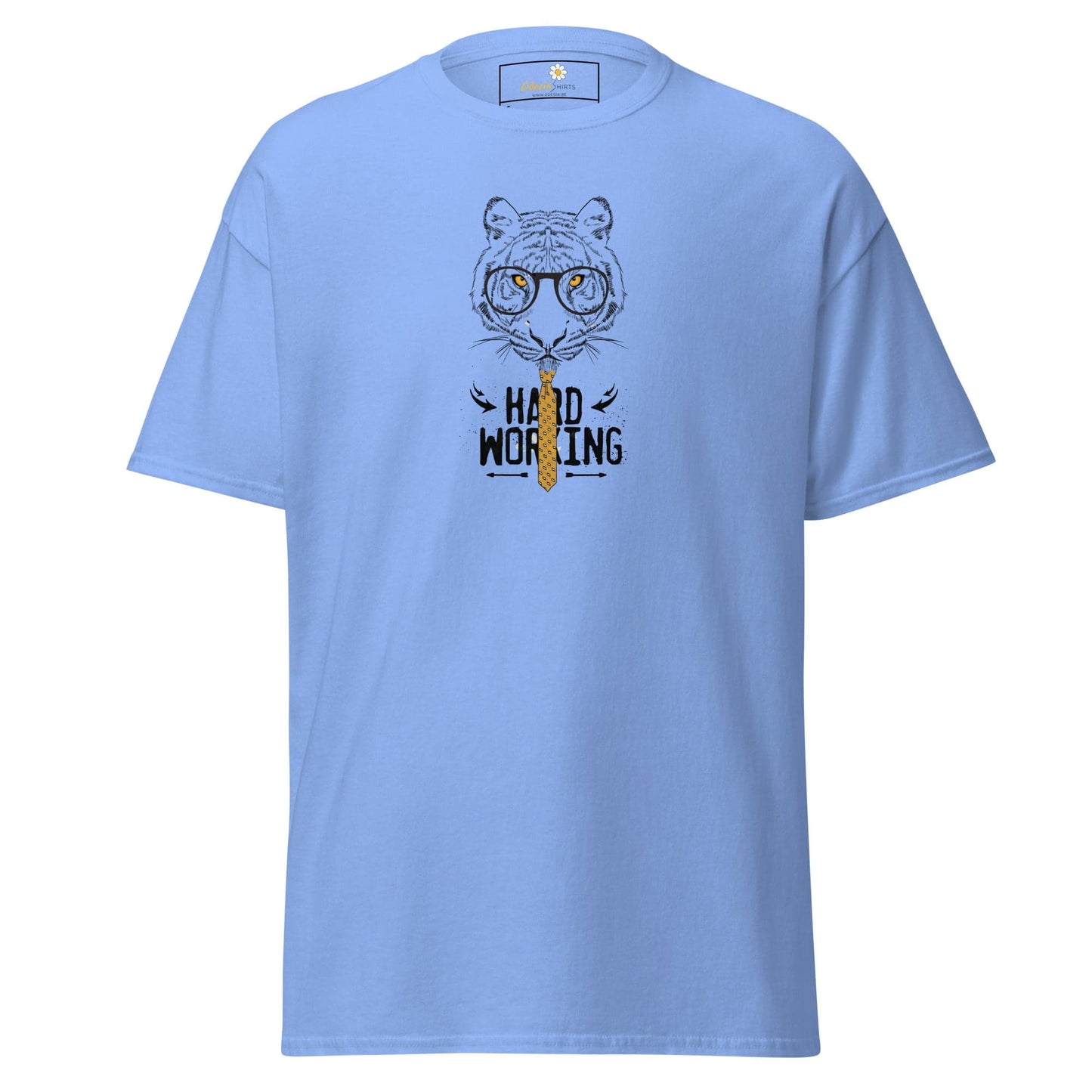 Unisex classic tee - WILD LIFE TIGER WORK - REGULAR - Carolina Blue / S