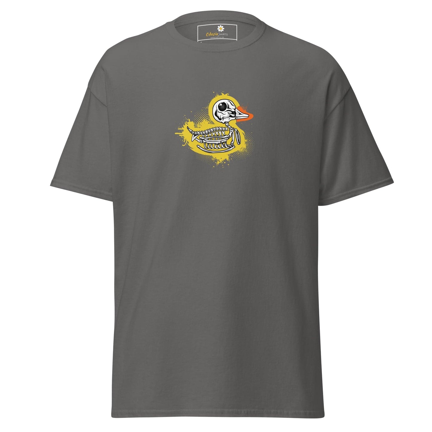 Unisex classic tee - ANIMALS FUN CHICK - REGULAR - Charcoal / S
