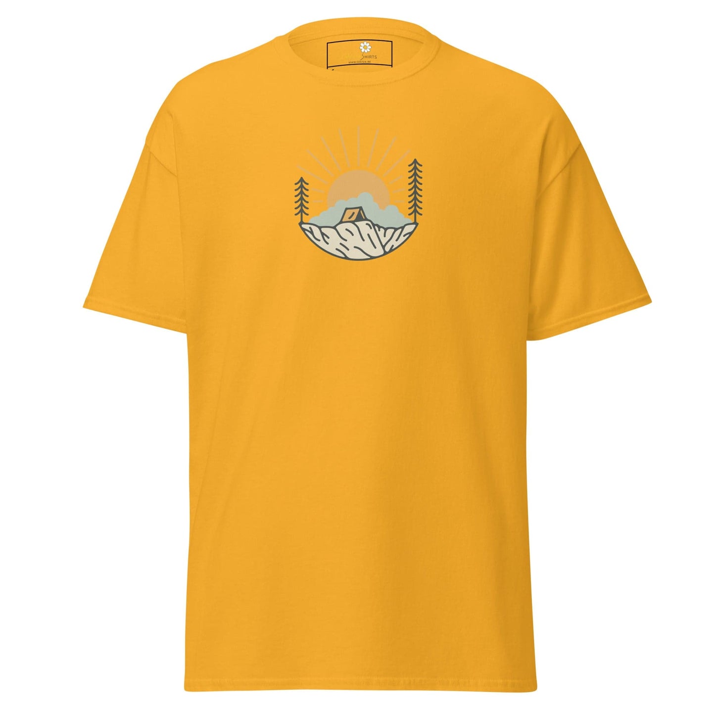 Unisex classic tee - MISC SUNNY CIRCLE - REGULAR - Gold / S