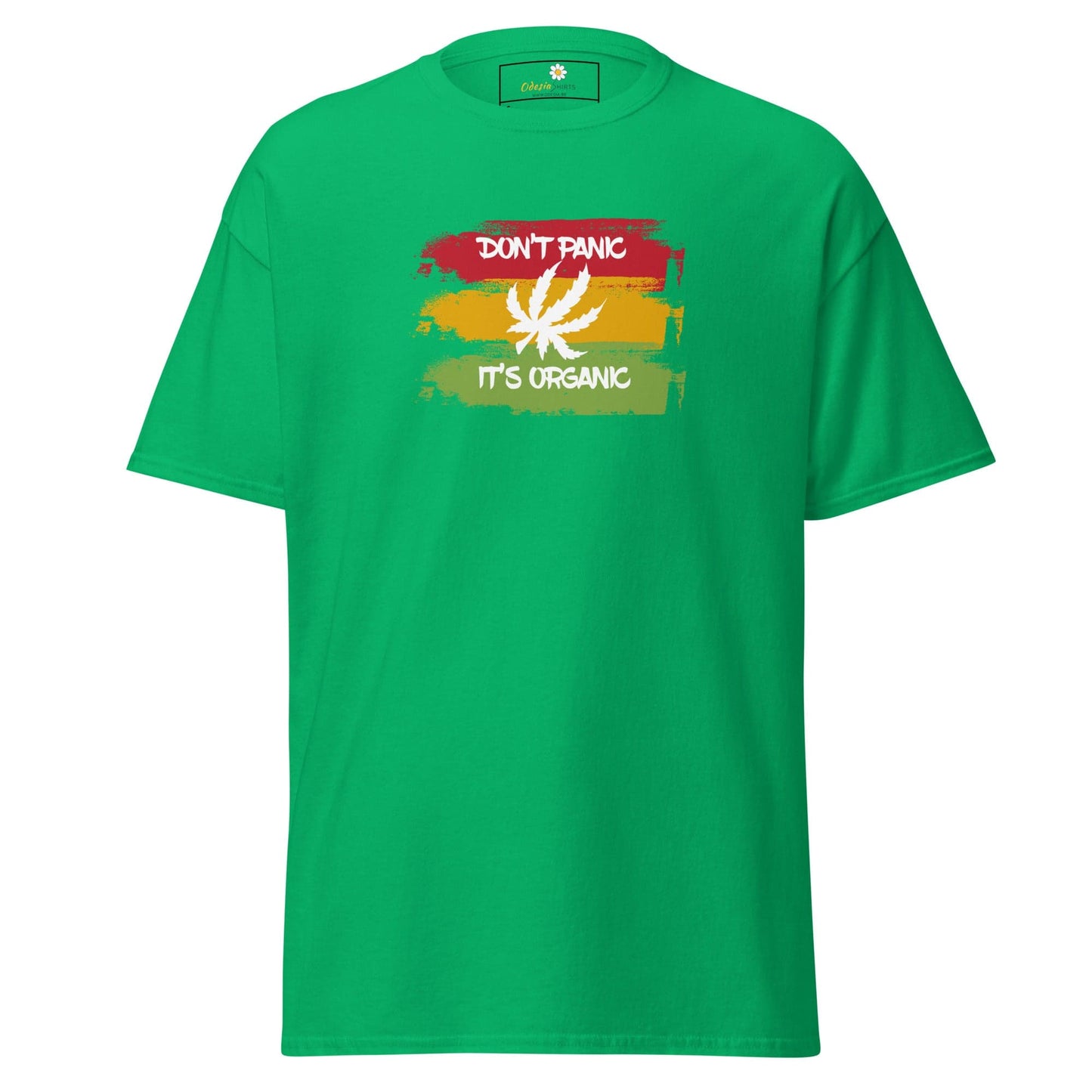 Unisex classic t-shirt - MYSTIC DON’T PANIC ORGANIC - REGULAR - Irish Green / S
