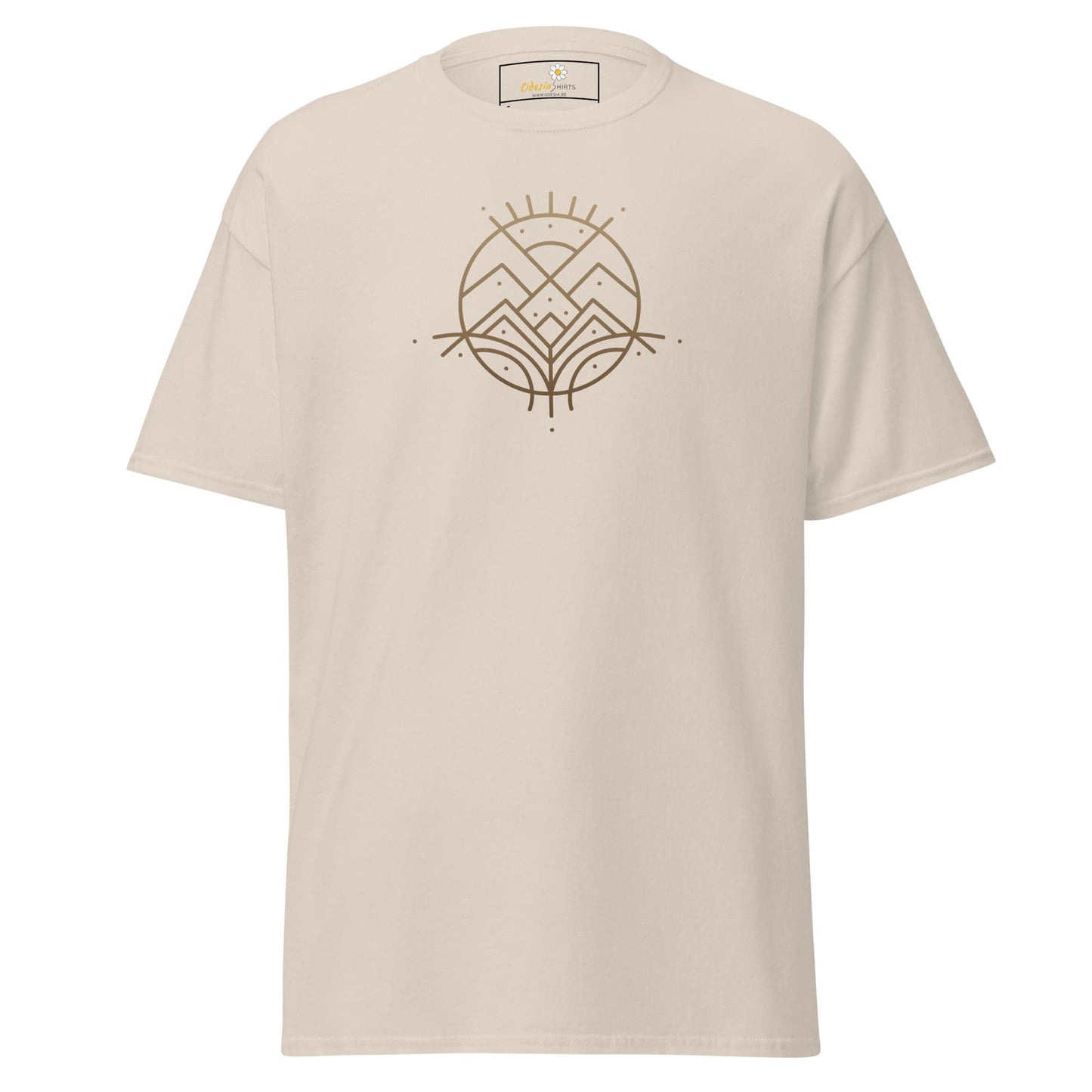 Unisex classic tee - ABSTRACT LANDSCAPE - REGULAR - Natural / S