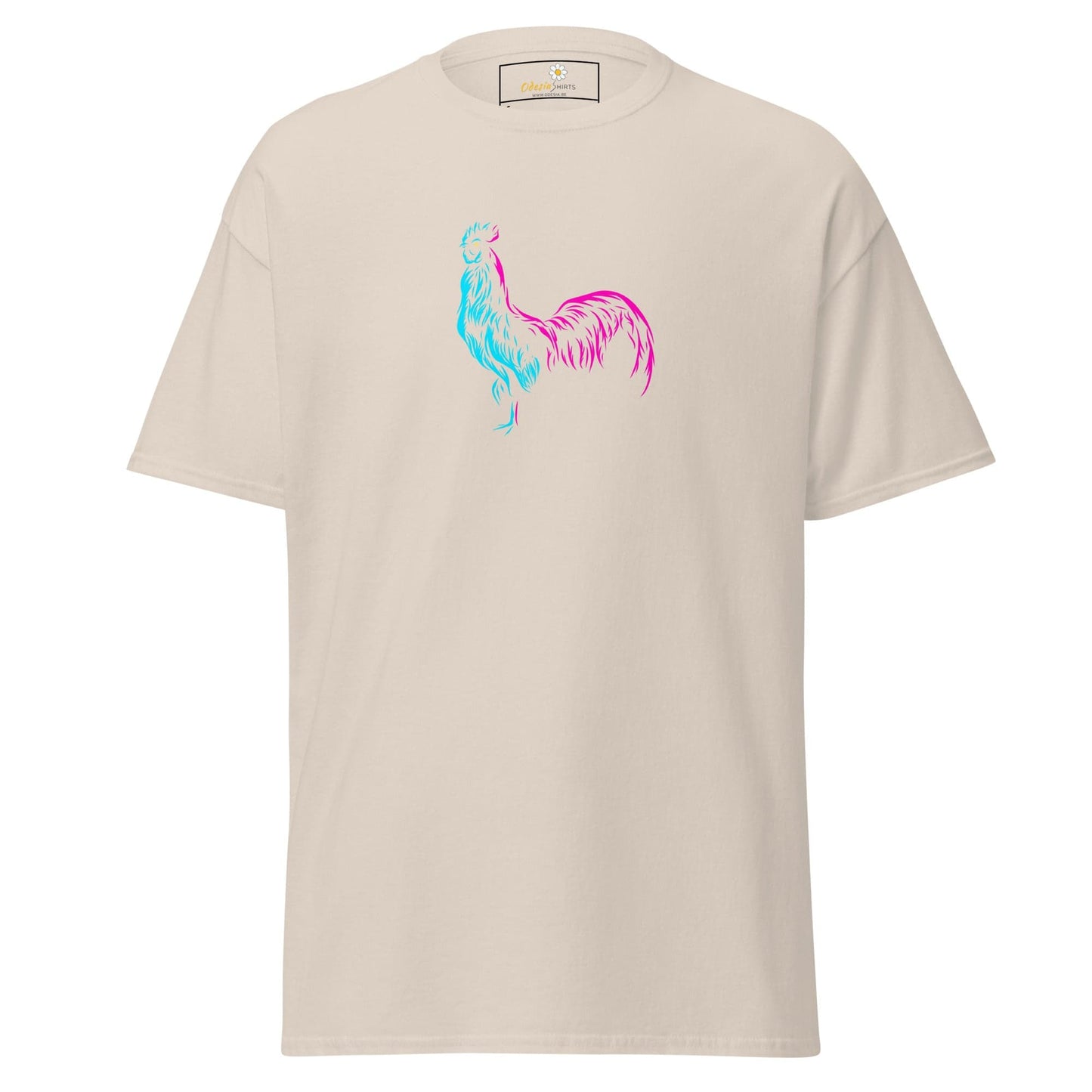 Unisex classic tee - ANIMALS COQ - REGULAR - Natural / S