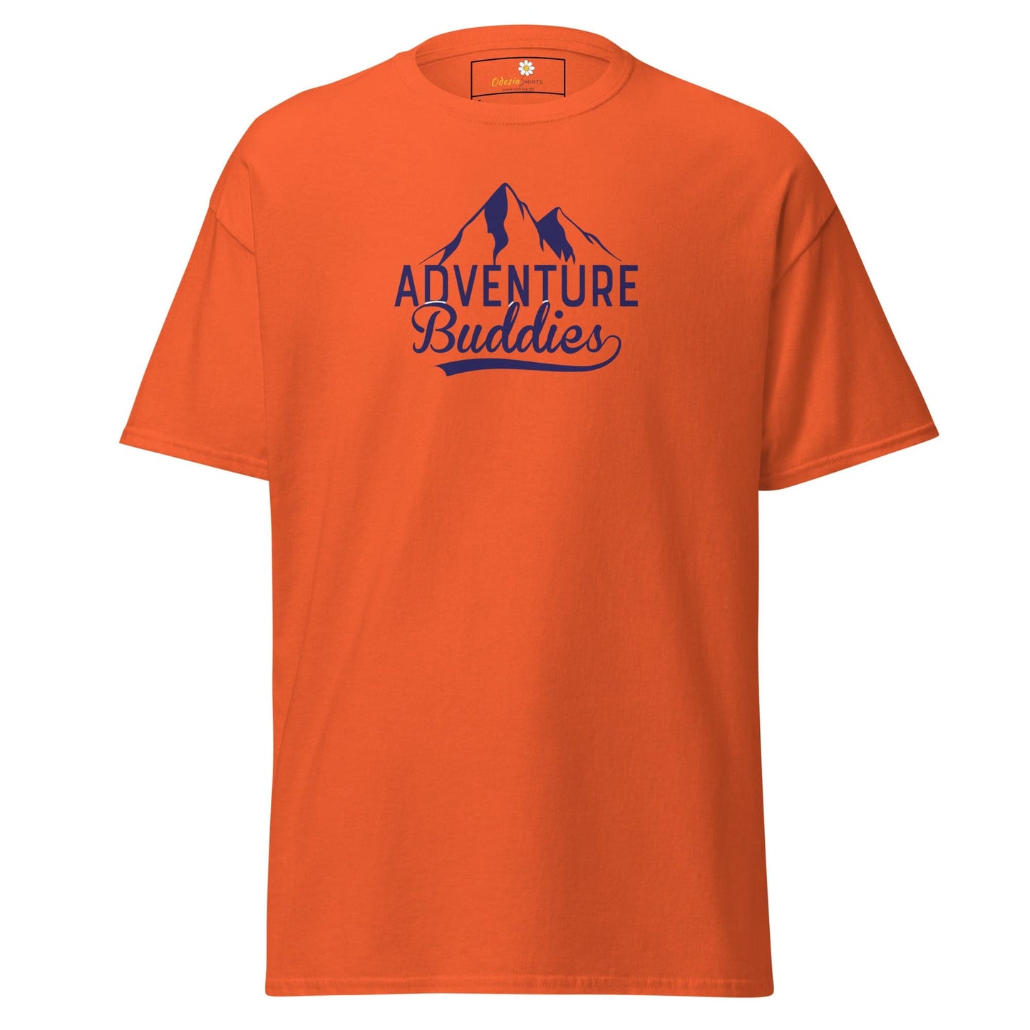 Unisex classic t-shirt - SPORT ADVENTURE BUDDIES - REGULAR - Orange / S