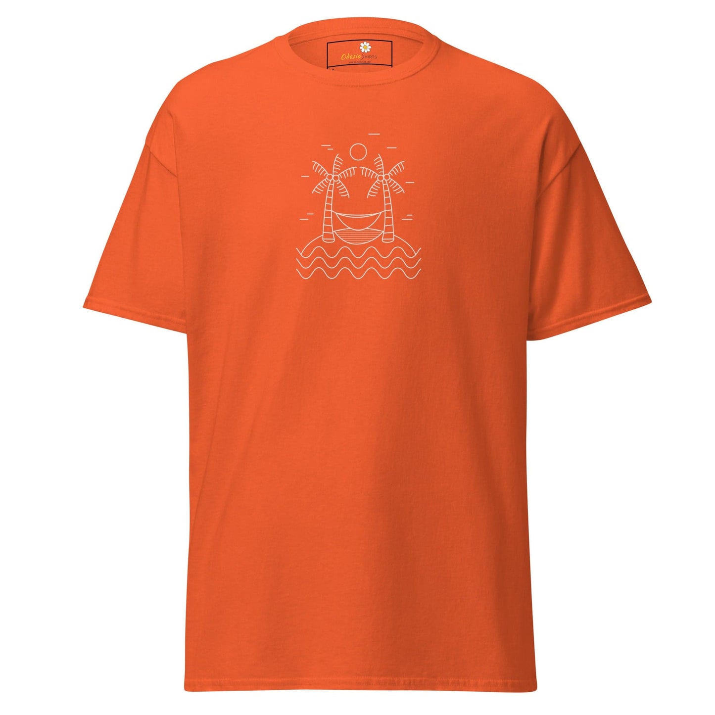 Unisex classic tee - SUMMER SUNNY ISLAND - REGULAR - Orange / S