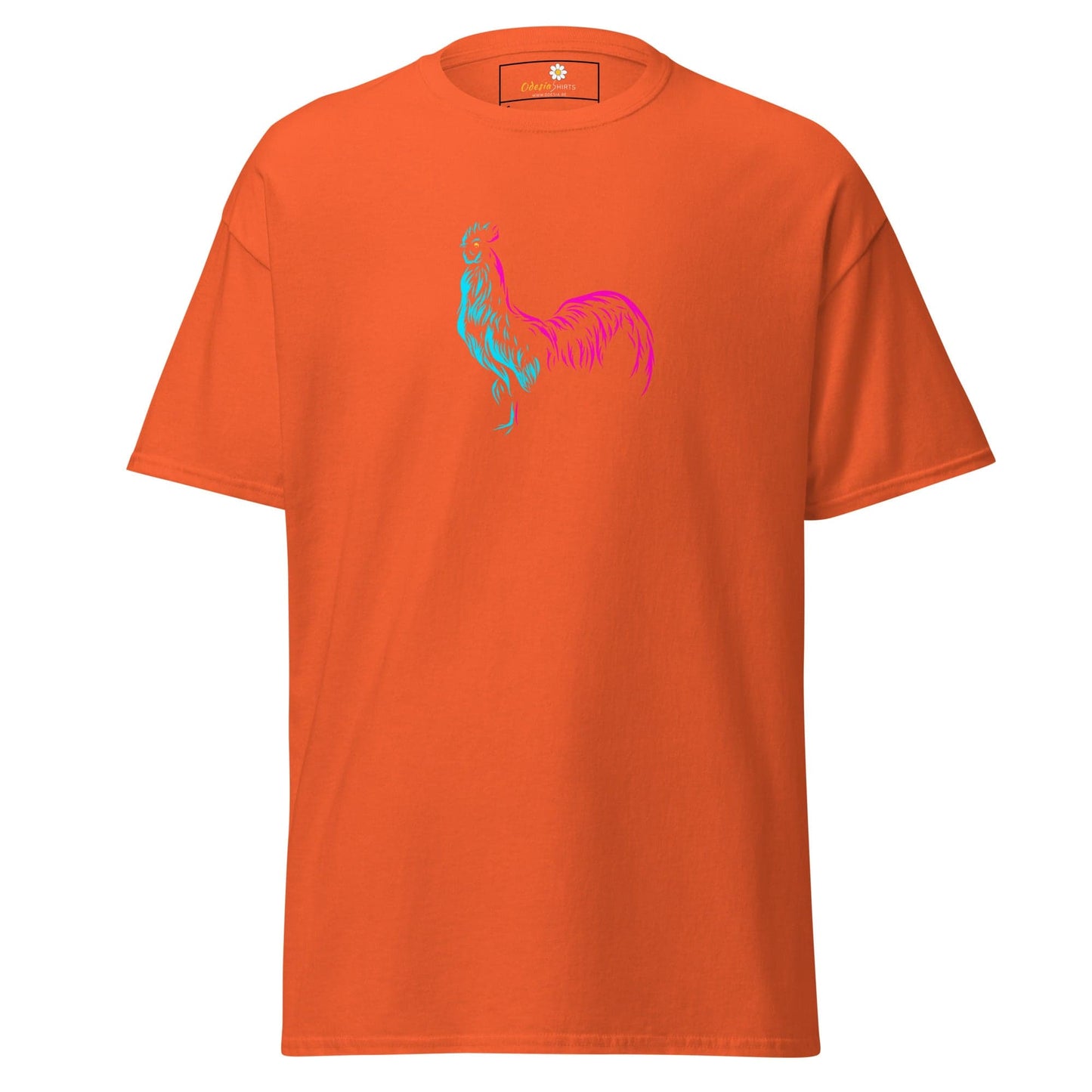 Unisex classic tee - ANIMALS COQ - REGULAR - Orange / S