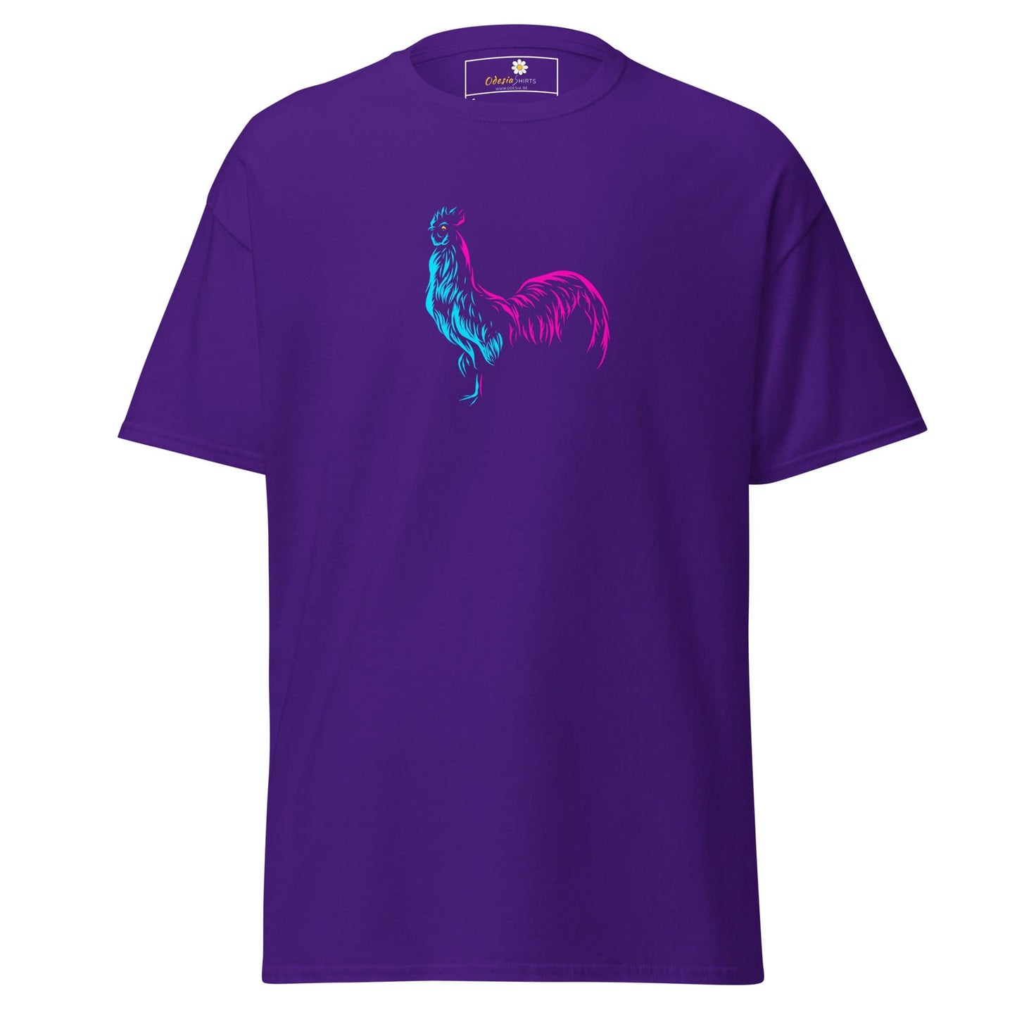 Unisex classic tee - ANIMALS COQ - REGULAR - Purple / S
