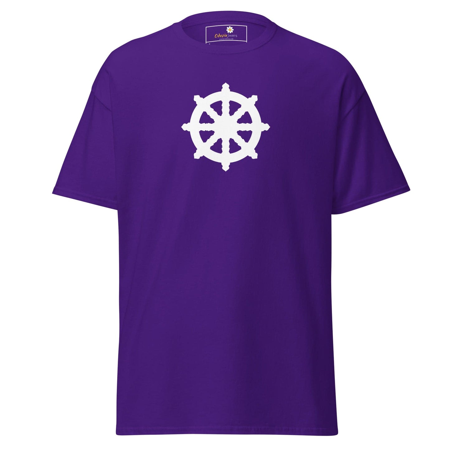 Unisex classic t-shirt - SPIRITUAL RUDDER - REGULAR - Purple / S