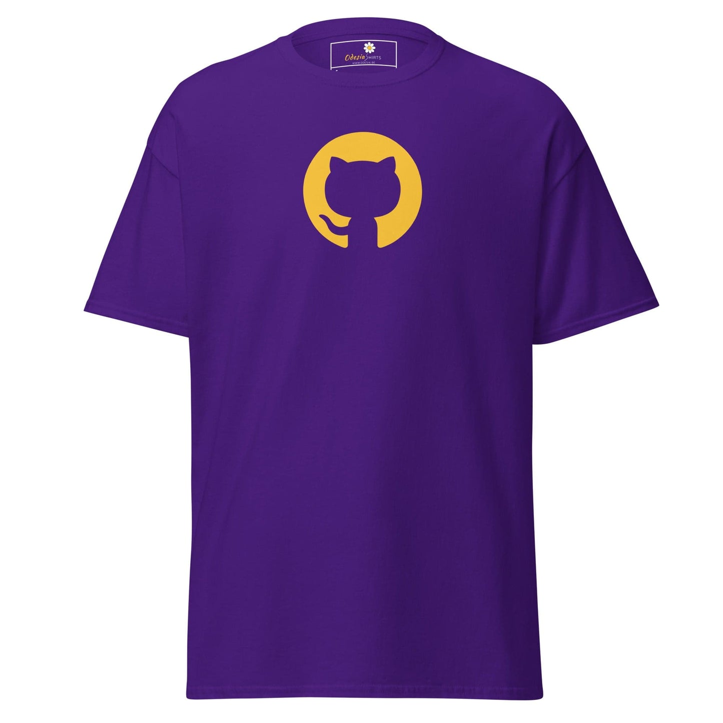 Unisex classic tee - IT CAT SILHOUETE - REGULAR - Purple / S