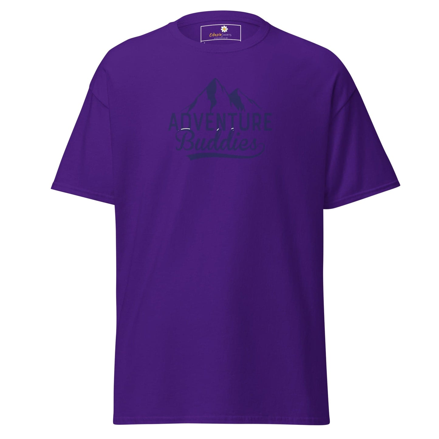 Unisex classic t-shirt - SPORT ADVENTURE BUDDIES - REGULAR - Purple / S