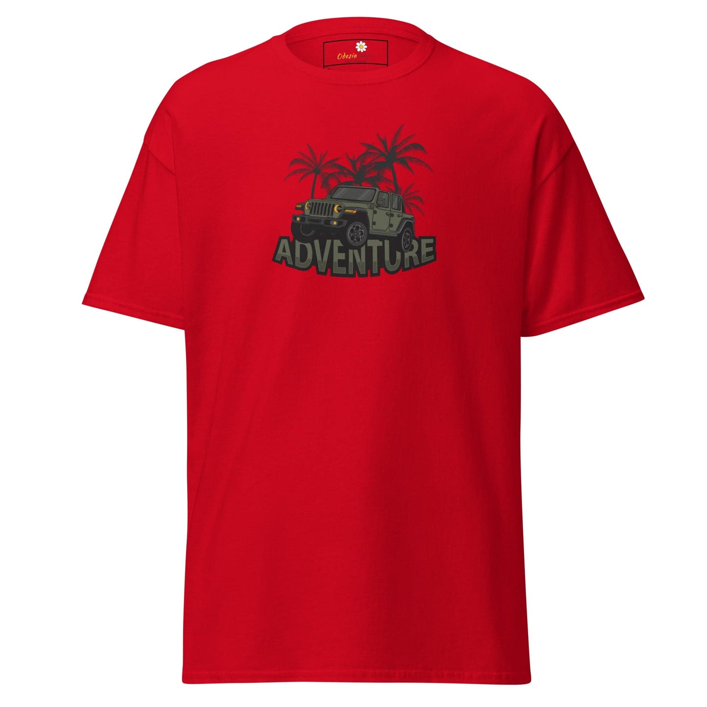 Unisex classic tee - ADVENTURE 4X4 - REGULAR - Red / S