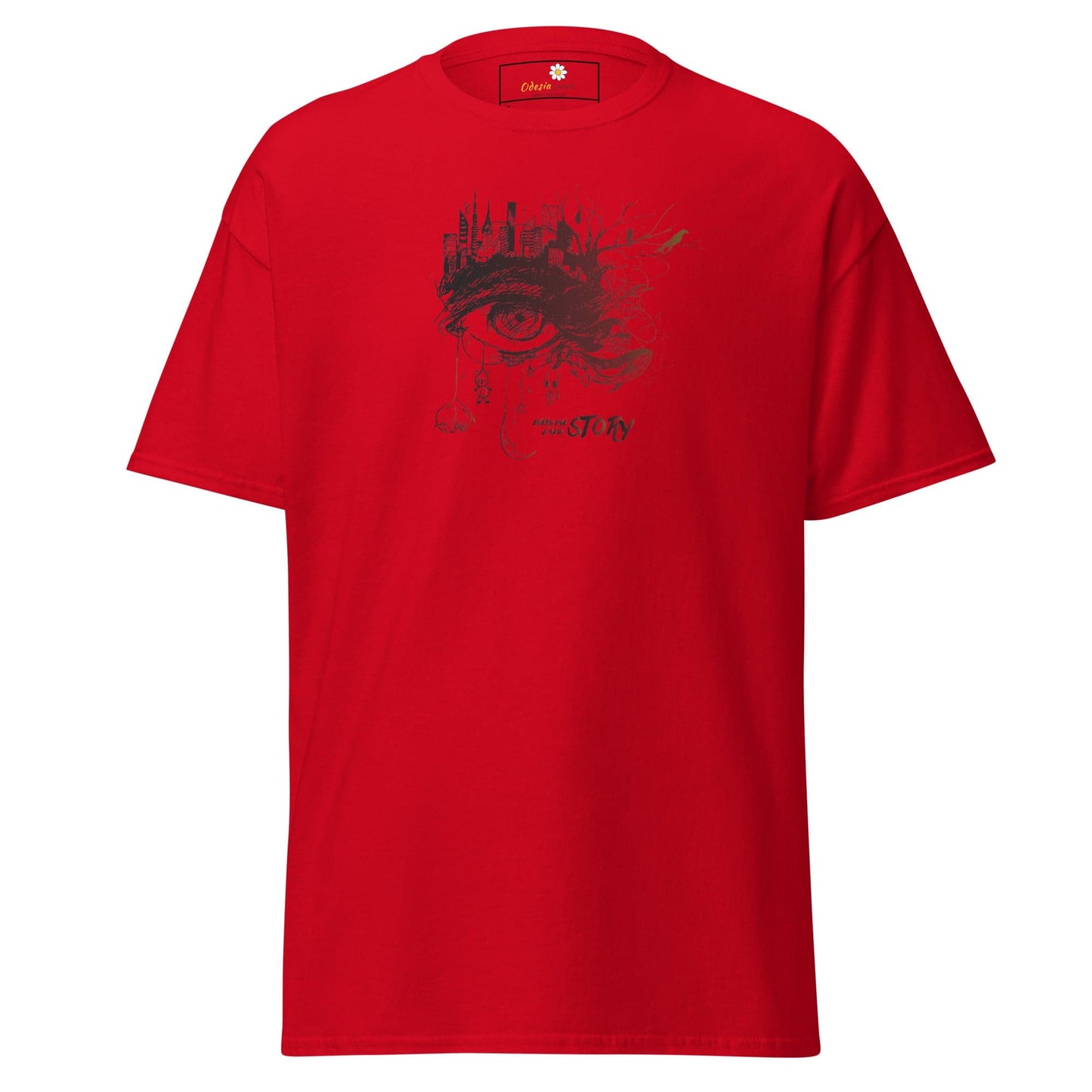 Unisex classic t-shirt - FANTASY EYE STORY - REGULAR - Red / S