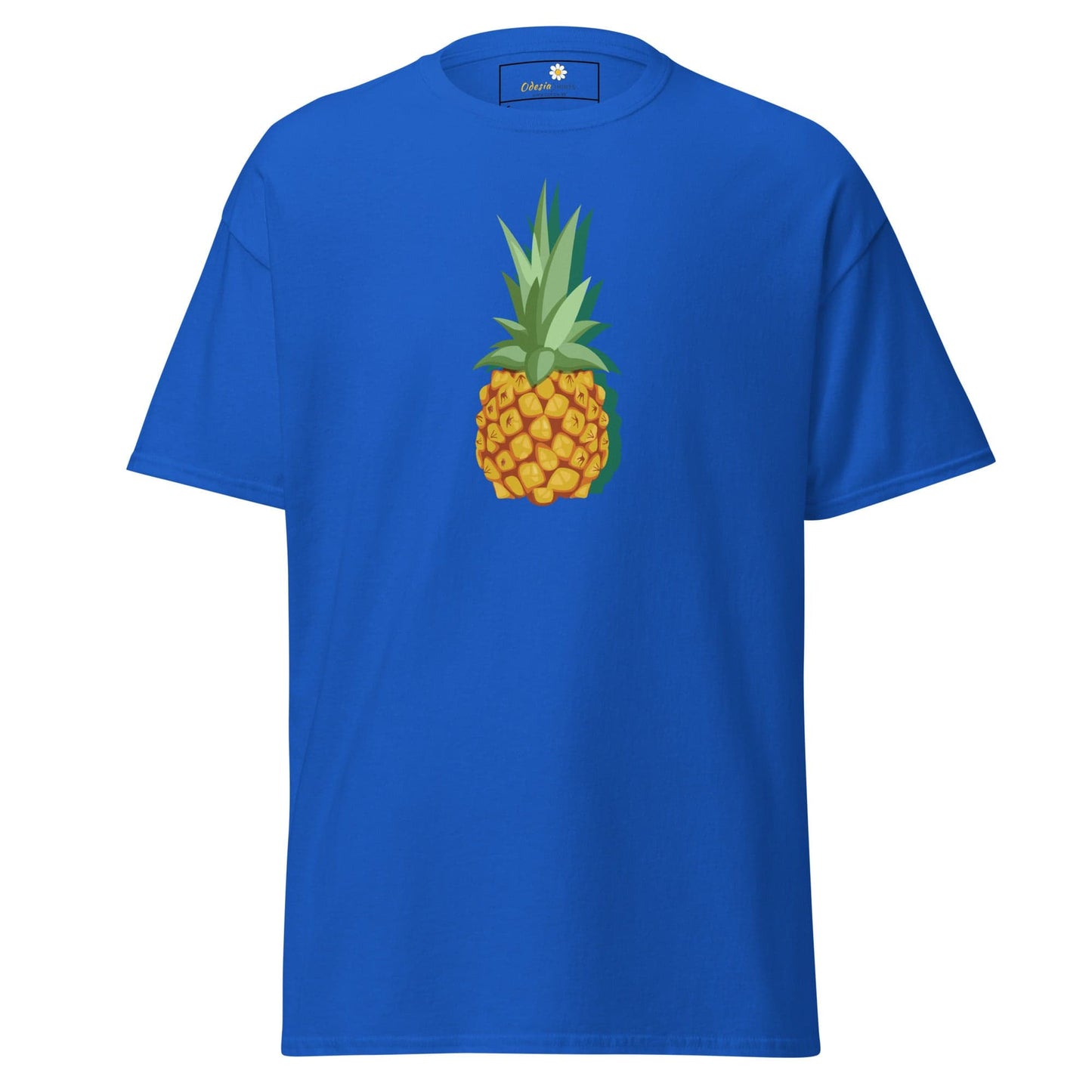 Unisex classic tee - SUMMER PINEAPPLE - REGULAR - Royal / S