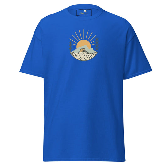 Unisex classic tee - MISC SUNNY CIRCLE - REGULAR - Royal / S