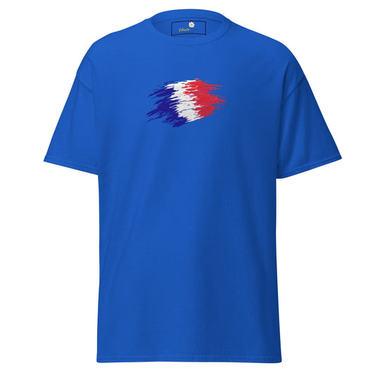Unisex classic tee - COUNTRY FRANCE SHAPE - REGULAR - Royal / S