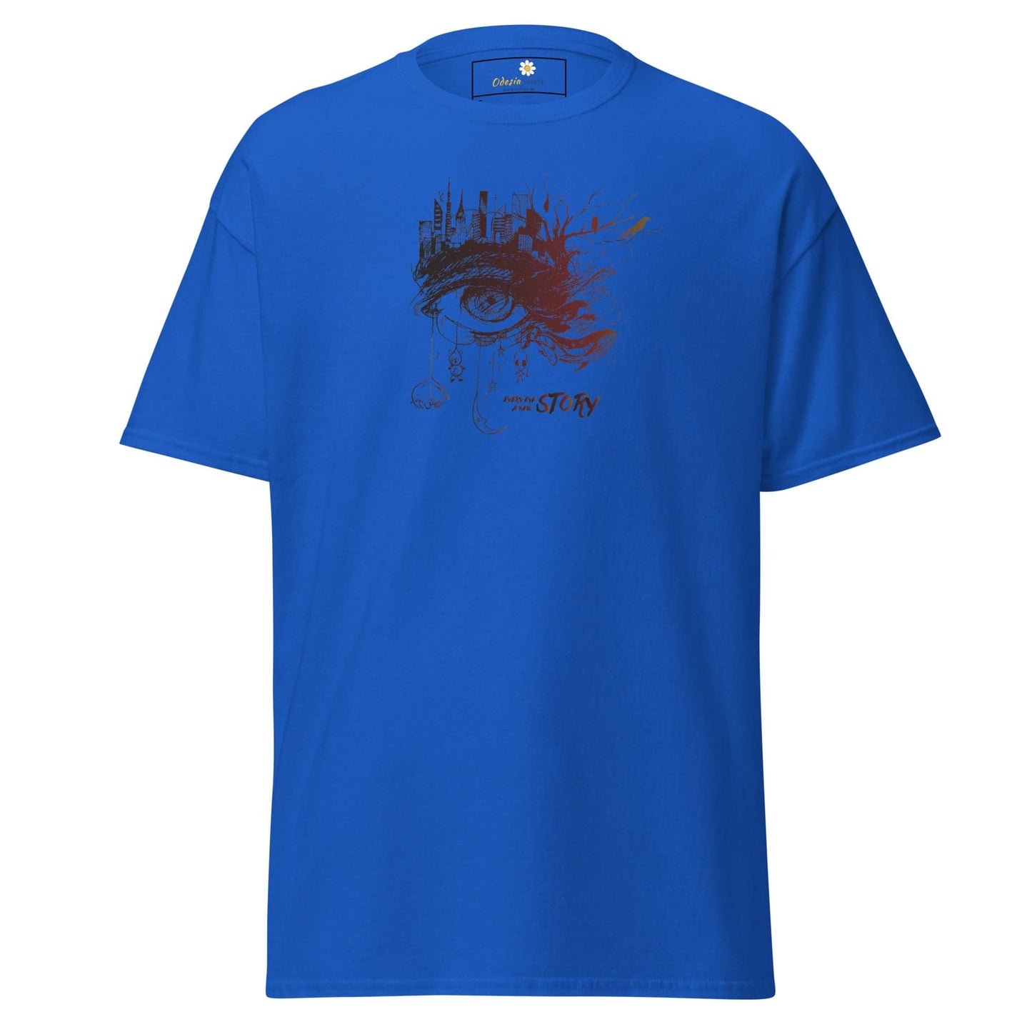 Unisex classic t-shirt - FANTASY EYE STORY - REGULAR - Royal / S