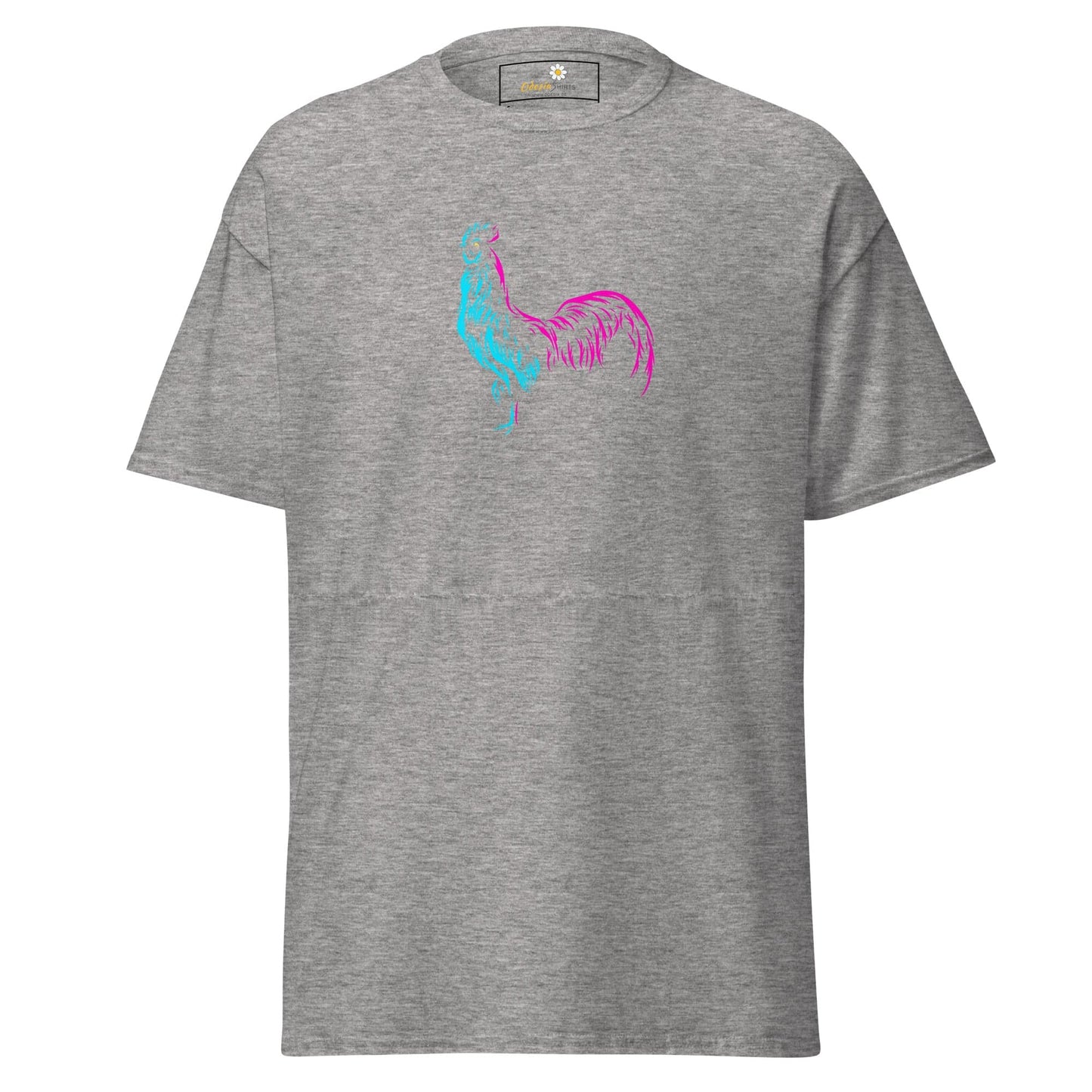 Unisex classic tee - ANIMALS COQ - REGULAR - Sport Grey / S