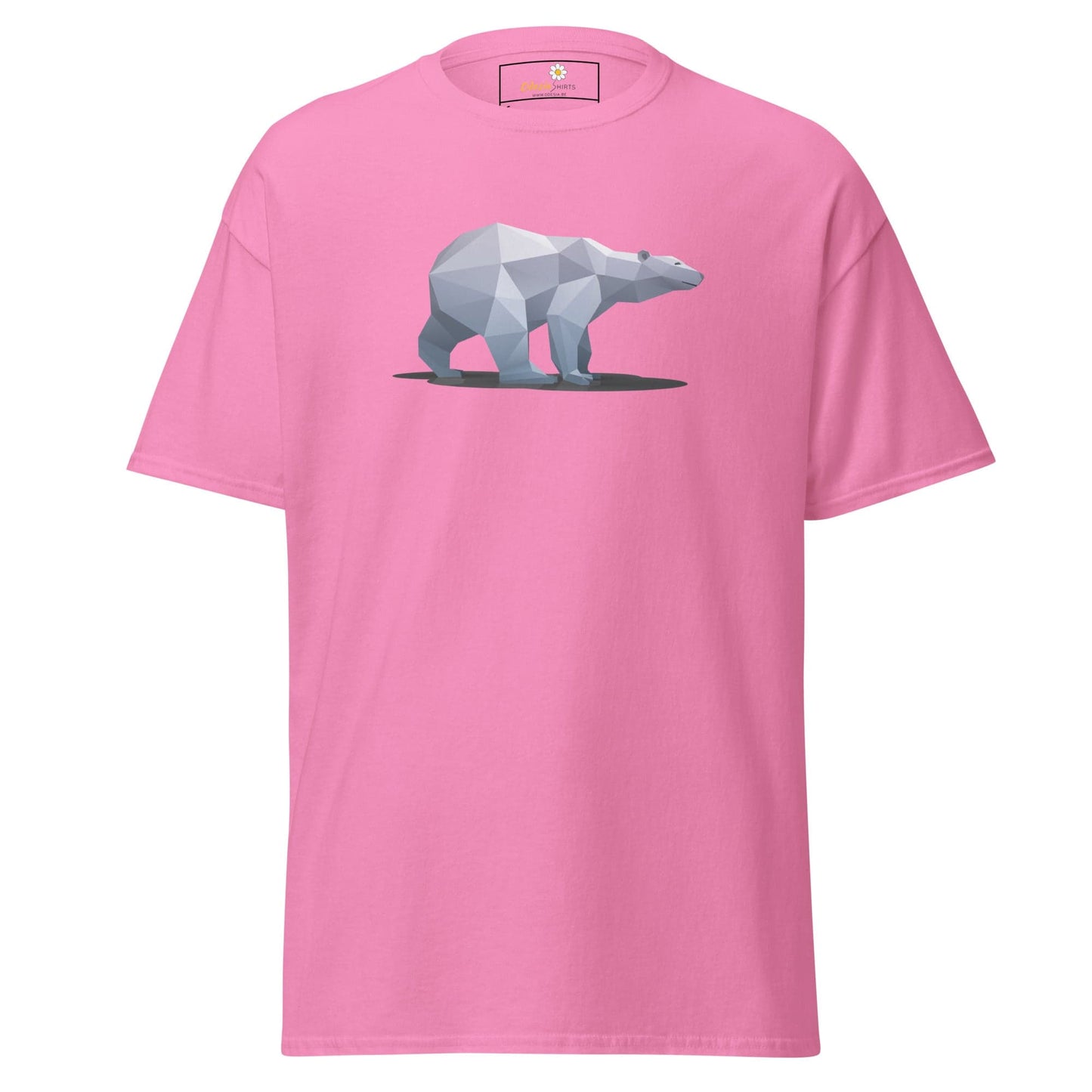Unisex classic t-shirt - WILD LIFE ICE BEAR - REGULAR - Azalea / S