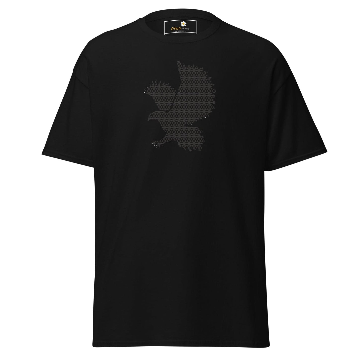 Unisex classic t-shirt - ABSTRACT BIRD - REGULAR - Black / S