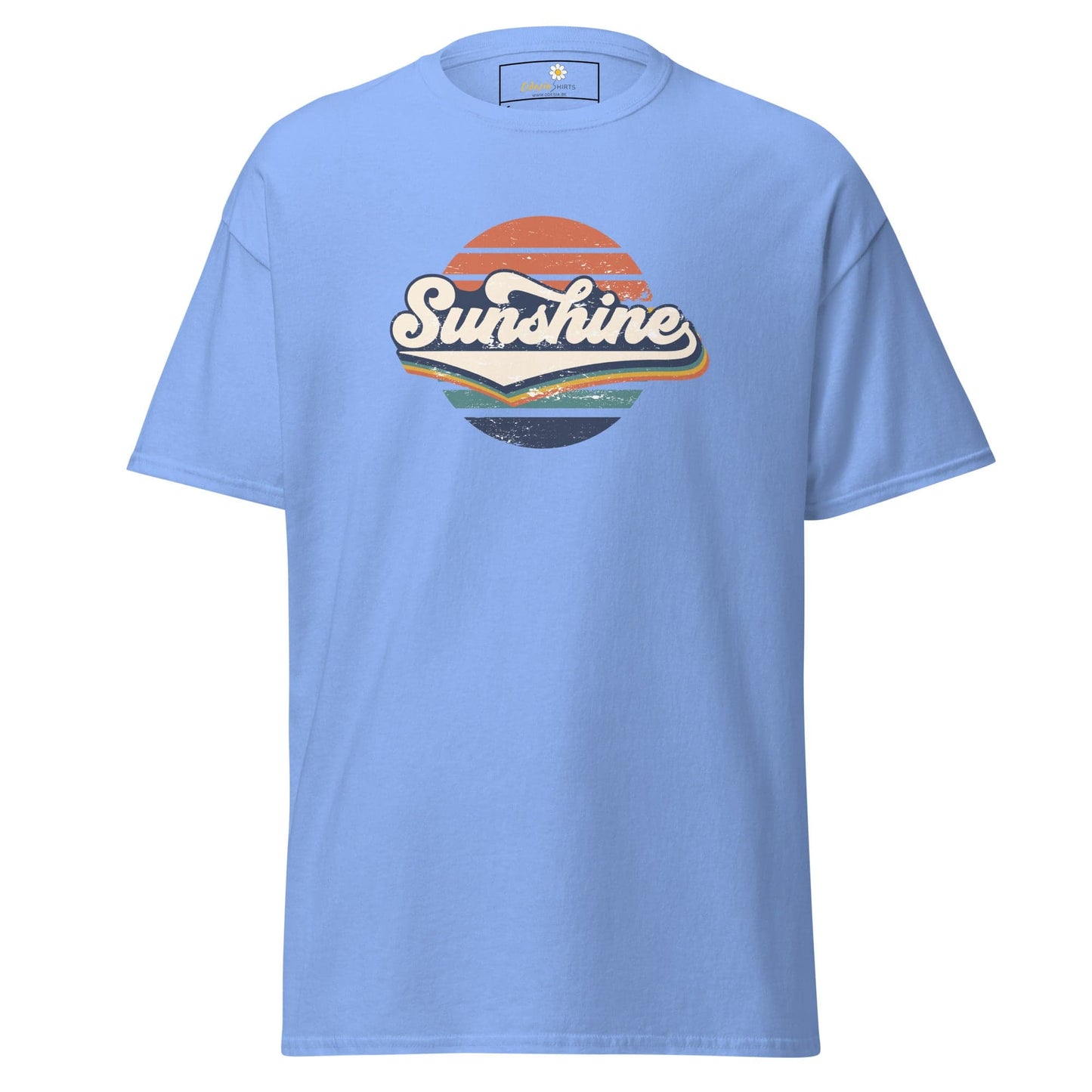 Unisex classic t-shirt - SUMMER SUNSHINE - REGULAR - Carolina Blue / S