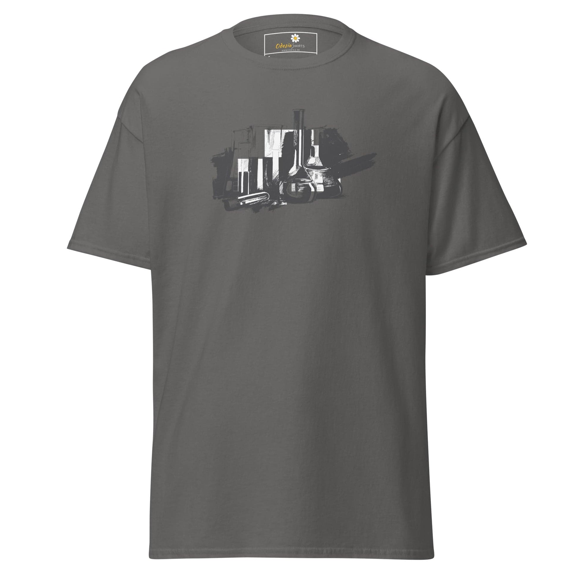 Unisex classic t-shirt - SKILLS CHEMISTRY - REGULAR - Charcoal / S