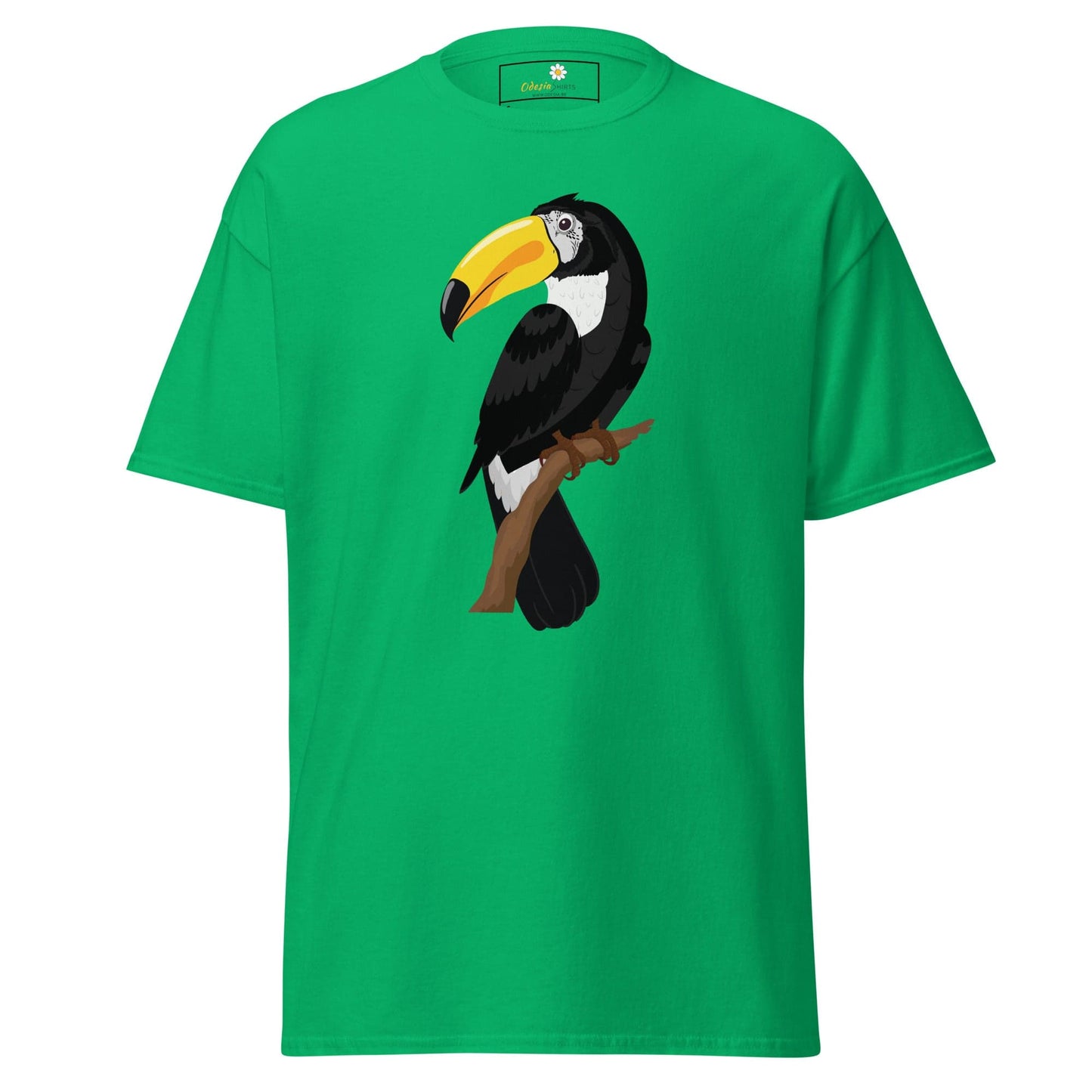 Unisex classic t-shirt - WILD LIFE TOUCAN BIRD - REGULAR - Irish Green / S