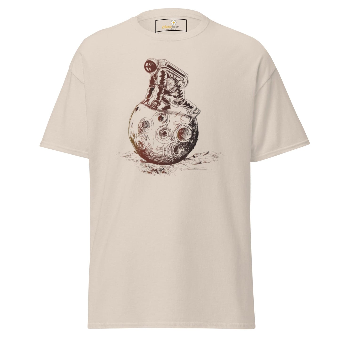 Unisex classic t-shirt - ASTRONAUT PLAYING SPACE - REGULAR - Natural / S
