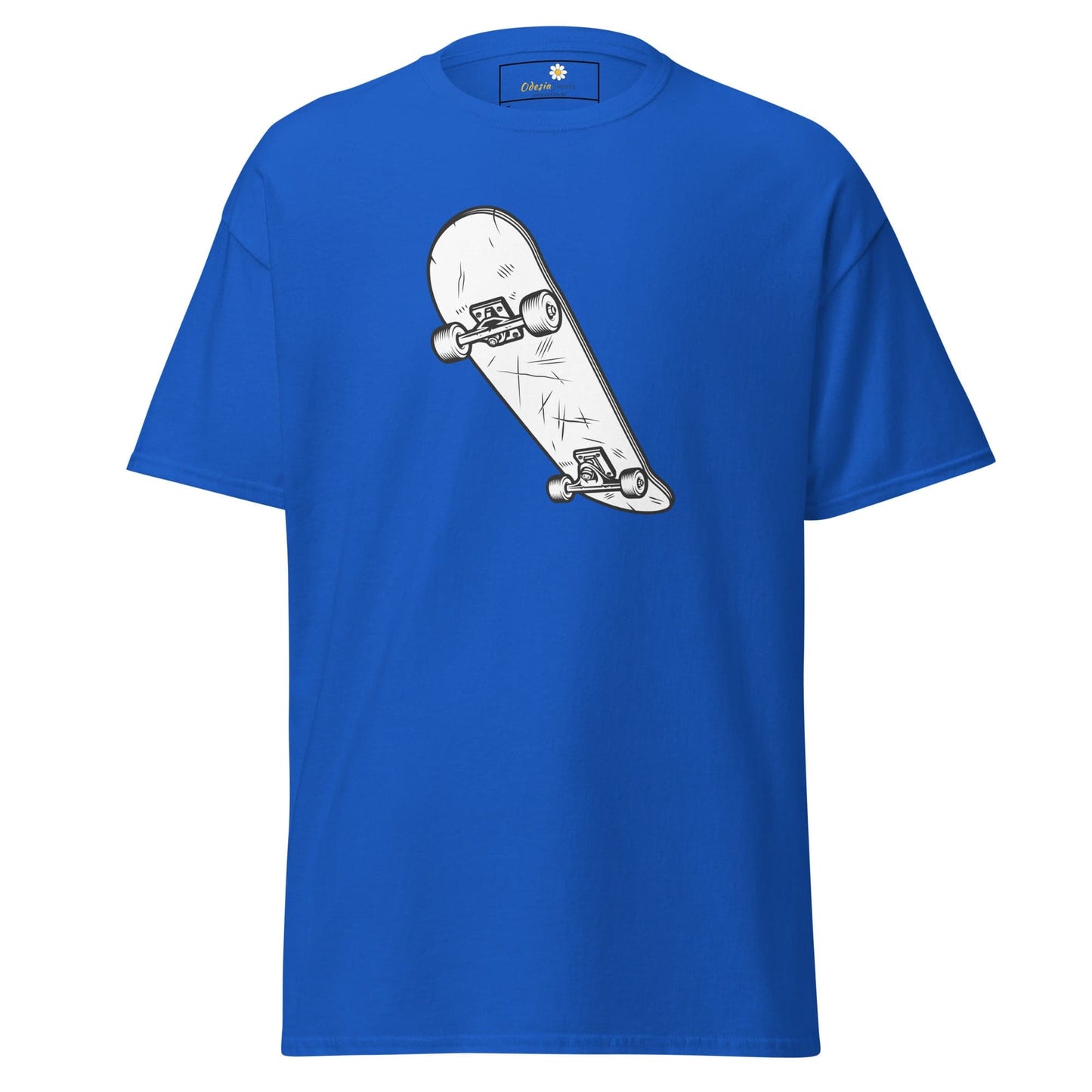 Unisex classic t-shirt - SPORT SKATEBOARD YEAH - REGULAR - Royal / S