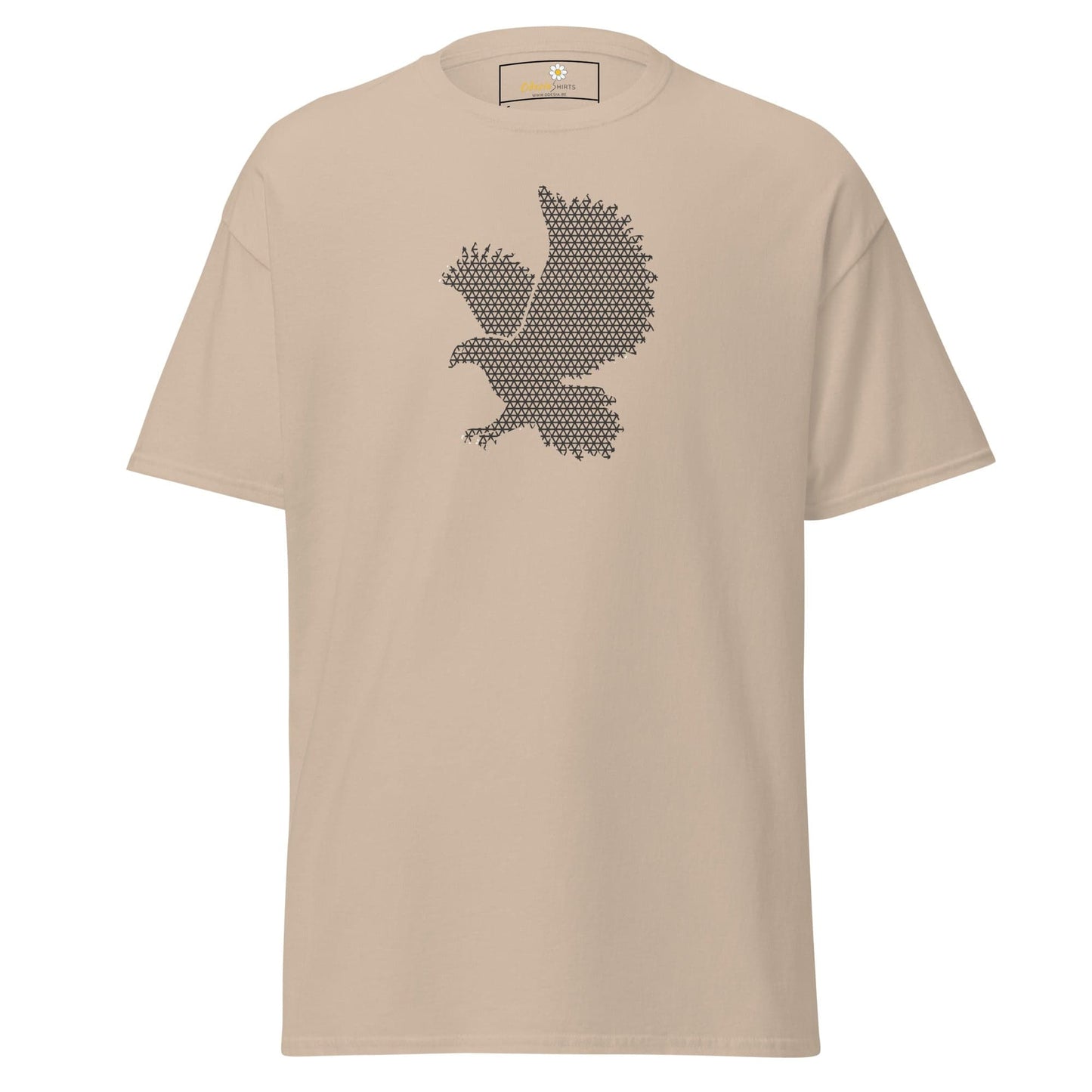 Unisex classic t-shirt - ABSTRACT BIRD - REGULAR - Sand / S