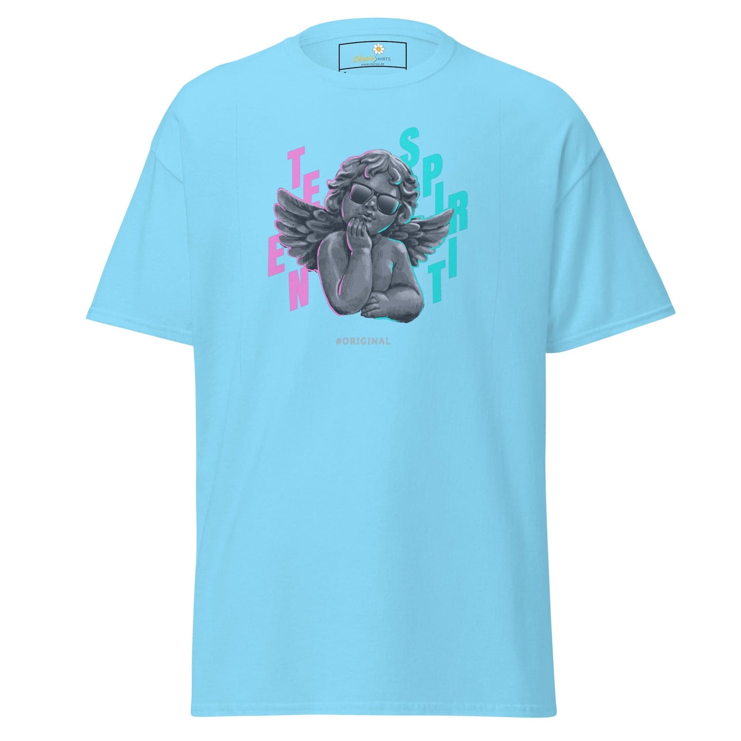 Unisex classic t-shirt - FANTASY TEEN SPIRIT - REGULAR - Sky / S