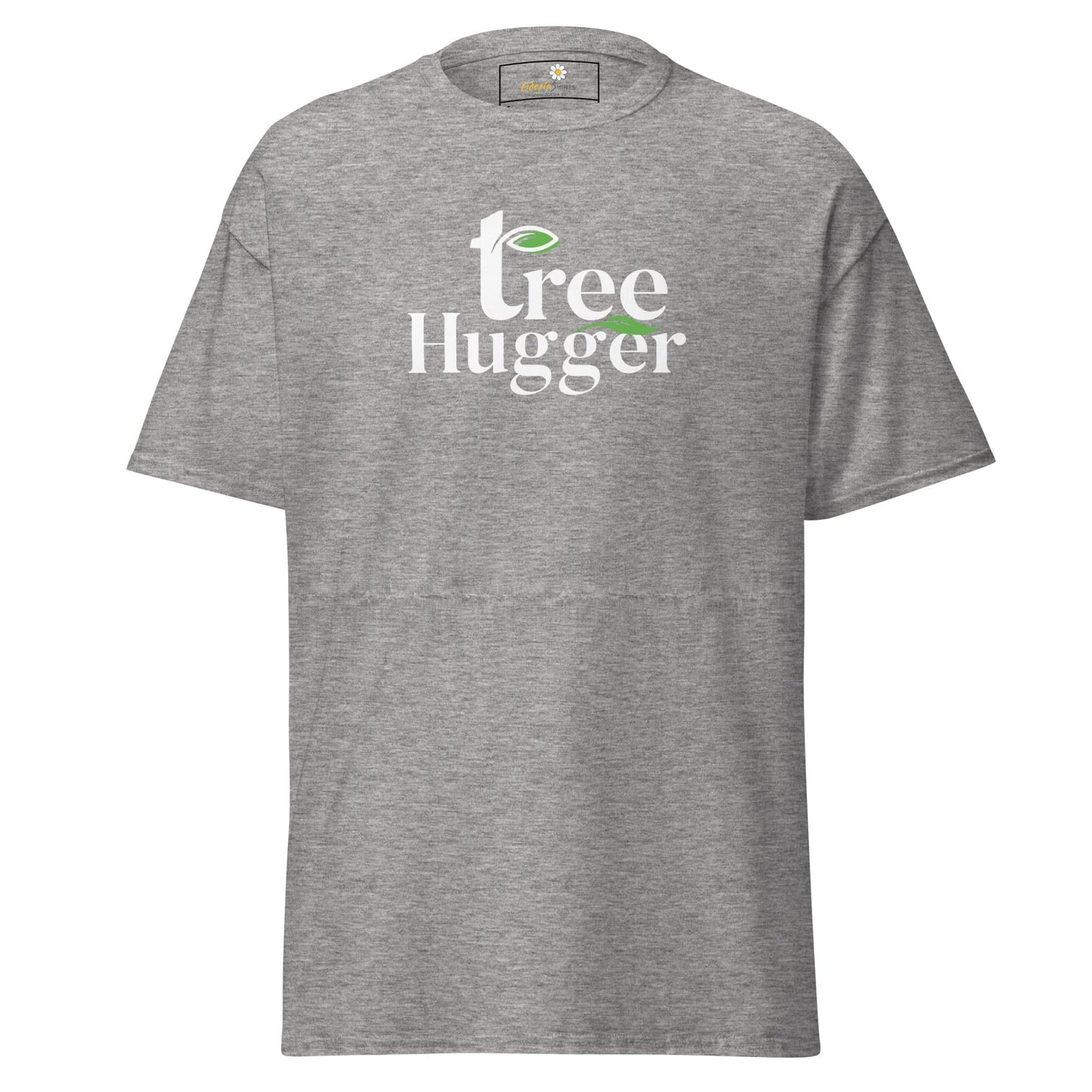 Unisex classic t-shirt - ECOLOGY TREE HUGGER - REGULAR - Sport Grey / S